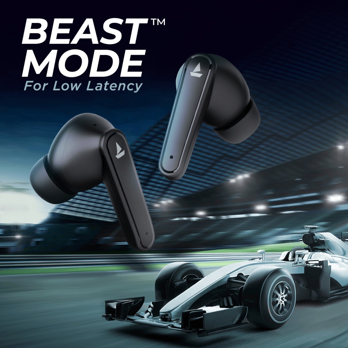 boAt Airdopes 115 upto 24 Hrs Playback and ASAP Charge Bluetooth Headset (Active Black, True Wireless) boAt Airdopes 115 upto 24 Hrs Playback and ASAP Charge Bluetooth Headset (Active Black, True Wireless)