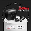 boAt Airdopes 115  upto 24 Hrs Playback and ASAP Charge Bluetooth Headset (Active Black, True Wireless)