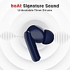 boAt Airdopes 131 PRO with 11mm Drivers 45Hrs Playback ASAP Charge Quad Mic ENx Bluetooth Headset Royal Blue