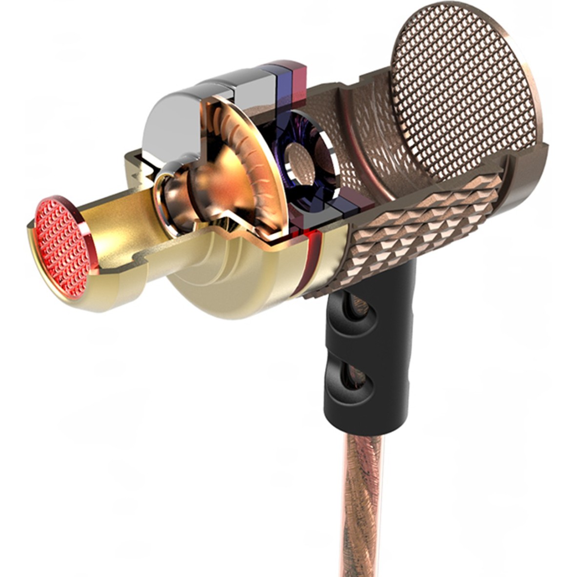 boAt BassHeads 142 Wired Headset with Mic (GunMetal, In the Ear) Without Box