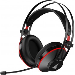 boAt Immortal IM400 Wired Gaming Headset Black Sabre On the Ear