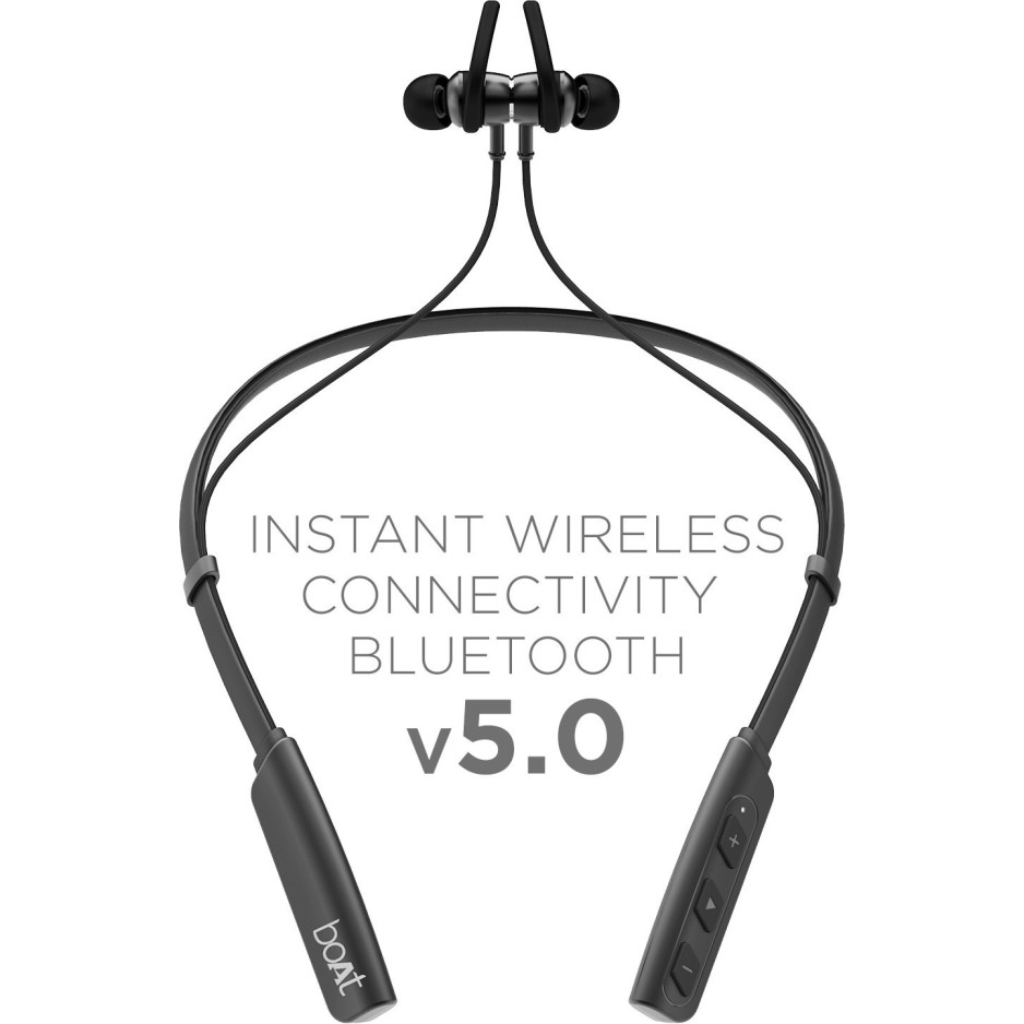 boAt Rockerz 235v2 Bluetooth Wireless in Ear Earphones with Mic (Black)