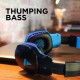 boAt Rockerz 510 Super Extra Bass Bluetooth Headset (Furious blue, On the Ear)