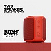 BoAt Stone 350 10W Bluetooth Speaker Red Mono Channel