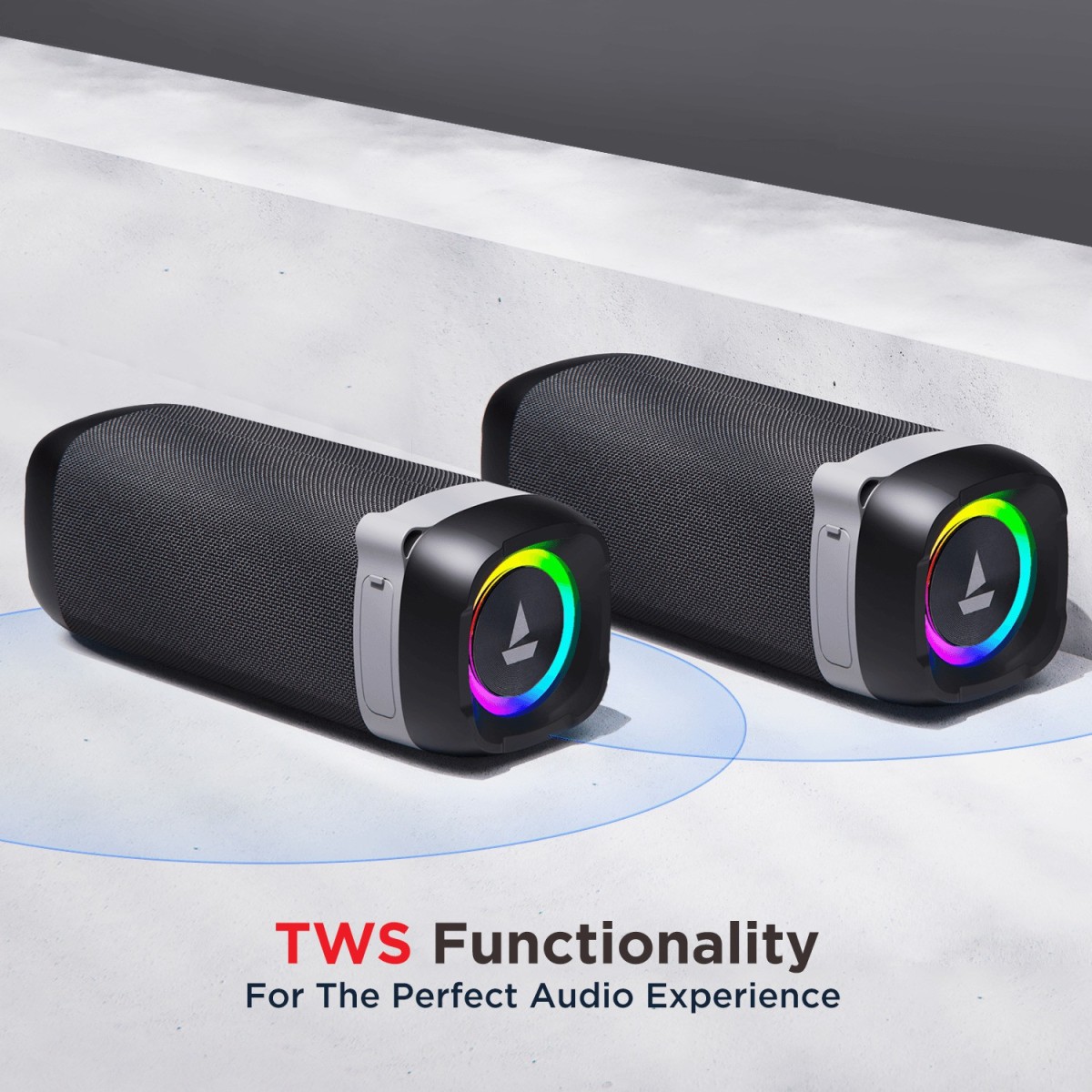 boAt Stone 500 with RGB lights 10 W Bluetooth Speaker Black