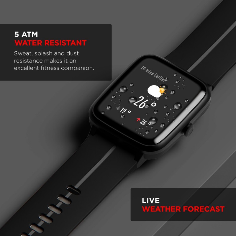 boAt Xplorer Smartwatch Black Strap