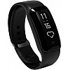 iVooMi FitMe Smart Fitness Band   (Black Strap, Size : Regular)