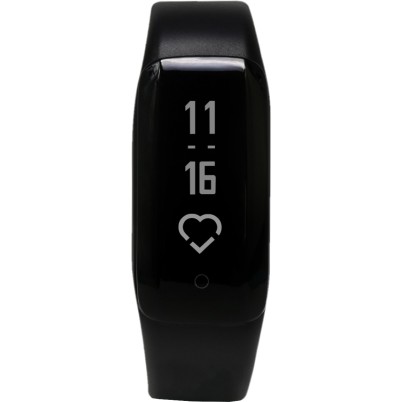 iVooMi FitMe Smart Fitness Band (Black Strap, Size : Regular) iVooMi FitMe Smart Fitness Band (Black Strap, Size : Regular)