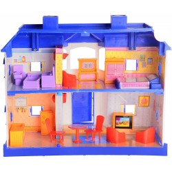  nilkhanth Baby Kids My Country Doll House Play Sets with Living Room , Bed Room, Bath Room, Dining Room   (Multicolor)