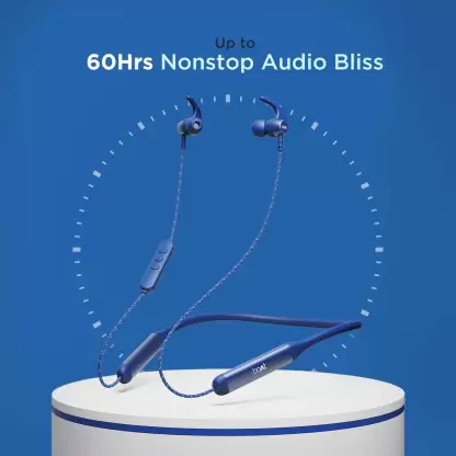 boAt Rockerz 333 Pro with 60 Hours Battery Bluetooth Headset Navy Blue, In the Ear boAt Rockerz 333 Pro with 60 Hours Battery Bluetooth Headset Navy Blue, In the Ear