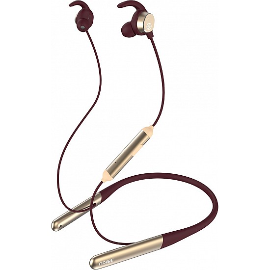 Noise Flair XL with 80hrs of playtime, ESR, Instacharge and Bluetooth v5.2 Bluetooth Headset  (Burgundy, In the Ear)