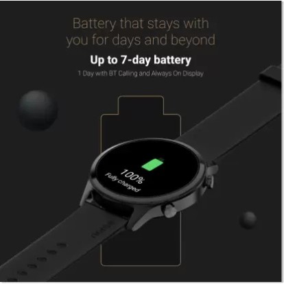 Noise Evolve 3 BT Calling with 1.43 inch AMOLED Always-On Display, Metallic Design Smartwatch (Black Strap, Regular) Noise Evolve 3 BT Calling with 1.43 inch AMOLED Always-On Display, Metallic Design Smartwatch (Black Strap, Regular)