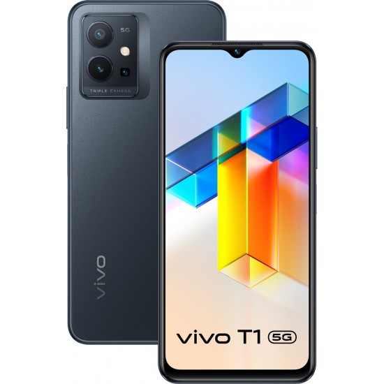 Vivo T1 5G 128 GB (Starlight Black, 4 GB RAM)