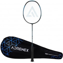 Adrenex R501 Full Graphite Badminton Racquet Black, Blue Strung Pack of 1