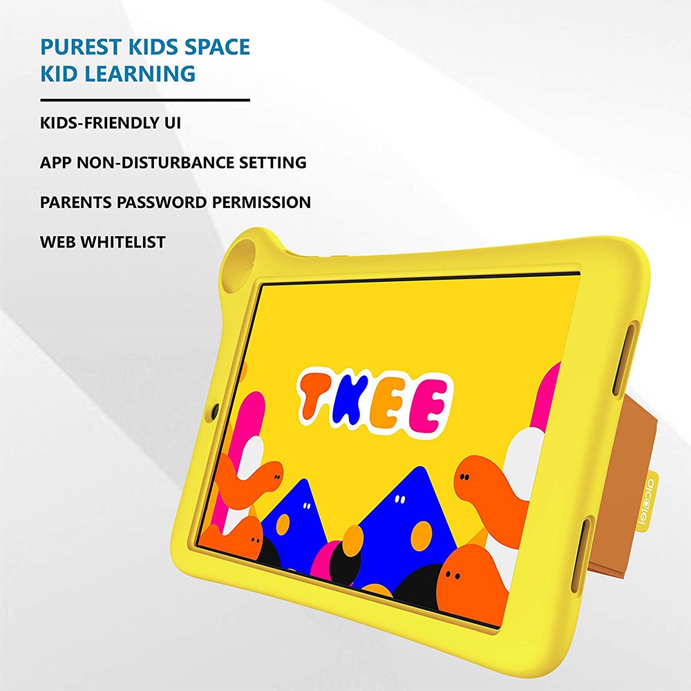 Alcatel TKEE MID 2 GB RAM 32 GB ROM 8 inches with Wi-Fi 4G Tablet (Yellow)