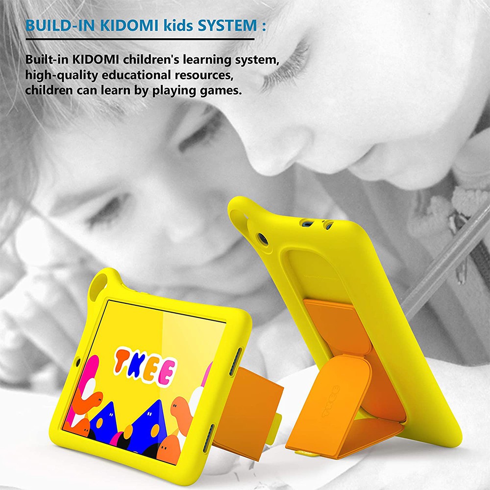 Alcatel TKEE MID 2 GB RAM 32 GB ROM 8 inches with Wi-Fi 4G Tablet (Yellow)