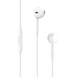  Apple EarPods with 3.5mm Headphone Plug MNHF2ZM A Wired Headset White, In the Ear