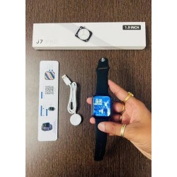 Airtree BlackTigerCreations J7pro Smartwatch   (Black Strap, Free size)