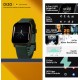  DIZO Watch 2 Sports (by realme TechLife) (Green Strap, Free Size)