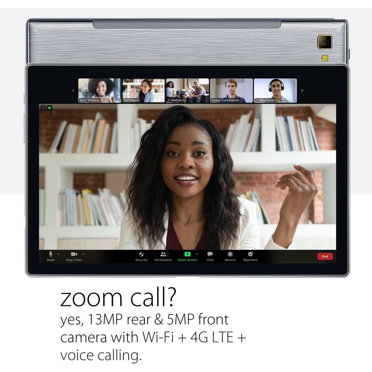 Elevn eTab 11 4 GB RAM 64 GB ROM 10.1 inches (Aluminium Grey)