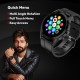 Fire-Boltt Talk Bluetooth Calling Smart Watch with SpO2, Metal Body & Luxury Design Smartwatch  (Black Strap, 46)