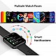  Fire-Boltt Wonder 1.8 Bluetooth Calling Smart Watch with AI Voice Assistant (Black Strap, Free Size)