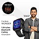  Fire-Boltt Wonder 1.8 Bluetooth Calling Smart Watch with AI Voice Assistant (Black Strap, Free Size)