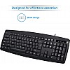  Flipkart SmartBuy K3136 Wired USB Desktop Keyboard (Black)