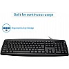  Flipkart SmartBuy K3136 Wired USB Desktop Keyboard (Black)