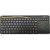  Flipkart SmartBuy KG3618- Keyboard with Touchpad | Wireless Multi-device Keyboard  (Black)