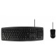  Flipkart SmartBuy KM3136 Wired USB Laptop Keyboard and Mouse combo (Black)