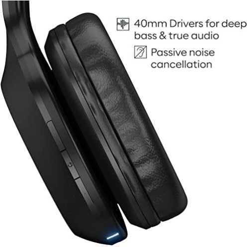 GOVO GOBOLD 410 Bluetooth Wireless On Ear Headphone with Mic, Bluetooth & Wired Headset (Black, On the Ear) GOVO GOBOLD 410 Bluetooth Wireless On Ear Headphone with Mic, Bluetooth & Wired Headset (Black, On the Ear)