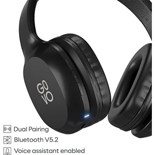 GOVO GOBOLD 410 Bluetooth Wireless On Ear Headphone with Mic, Bluetooth & Wired Headset (Black, On the Ear) GOVO GOBOLD 410 Bluetooth Wireless On Ear Headphone with Mic, Bluetooth & Wired Headset (Black, On the Ear)