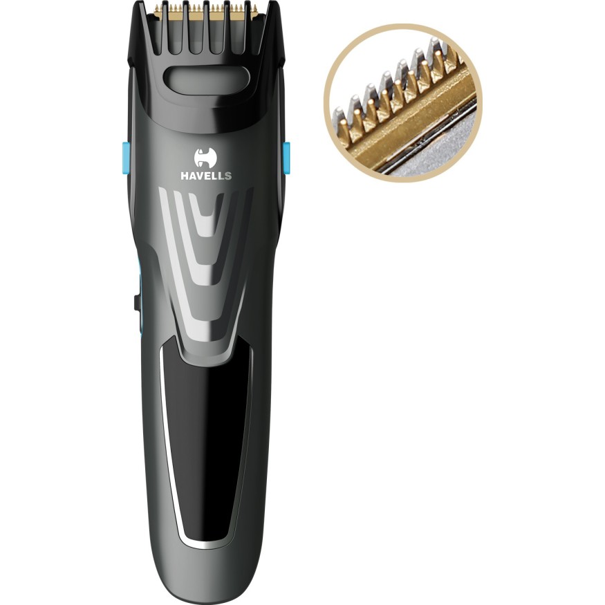 HAVELLS BT5301 Trimmer 100 min Runtime 20 Length Settings   (Grey)