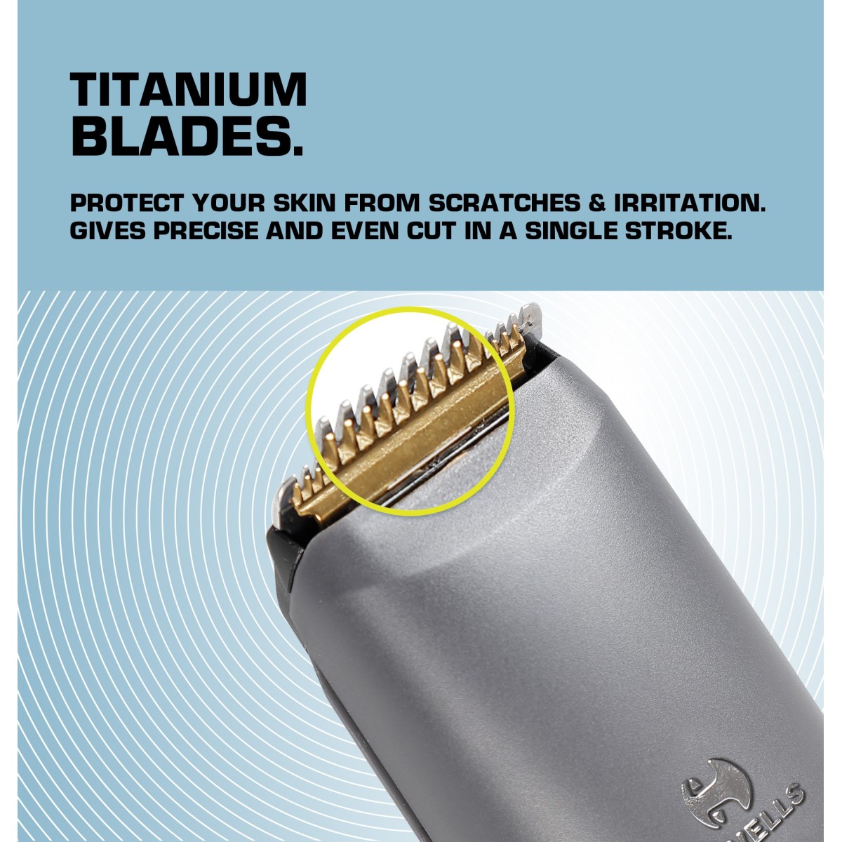 HAVELLS BT5301 Trimmer 100 min Runtime 20 Length Settings   (Grey)