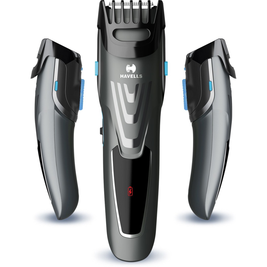HAVELLS BT5301 Trimmer 100 min Runtime 20 Length Settings   (Grey)