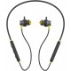  INFINITY by HARMAN Glide N120 Neckband with Advanced 12mm Drivers Dual Equalizer IPX5 Sweatproof Bluetooth Headset Black Yellow In the Ear