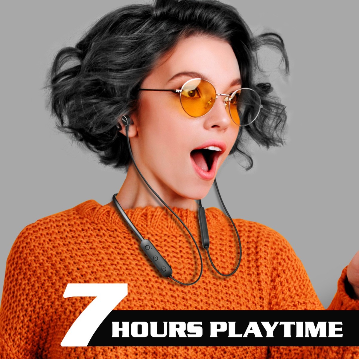 Intex BT MUSIQUE Pro Bluetooth Headset (Black, In the Ear)