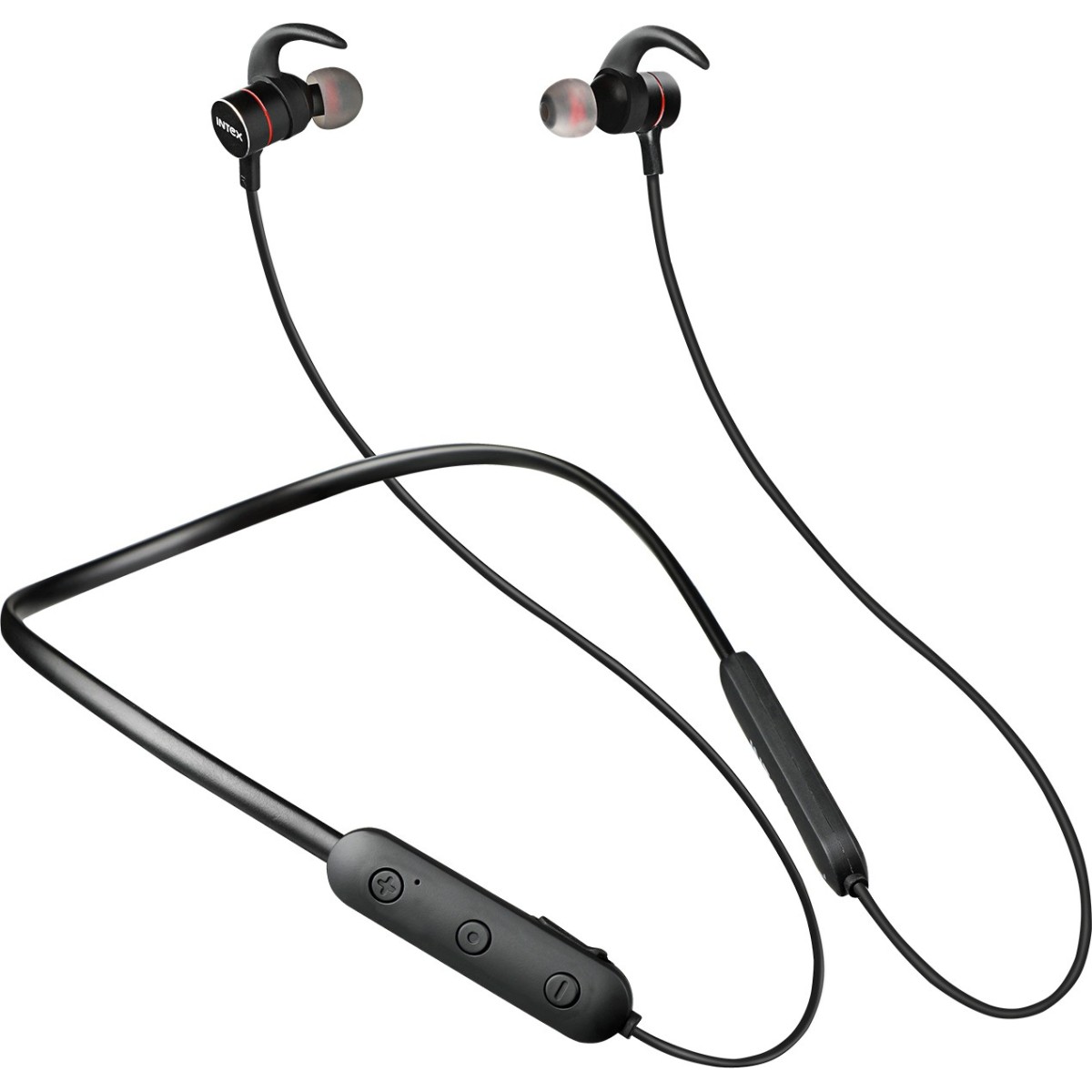Intex BT MUSIQUE Pro Bluetooth Headset (Black, In the Ear)