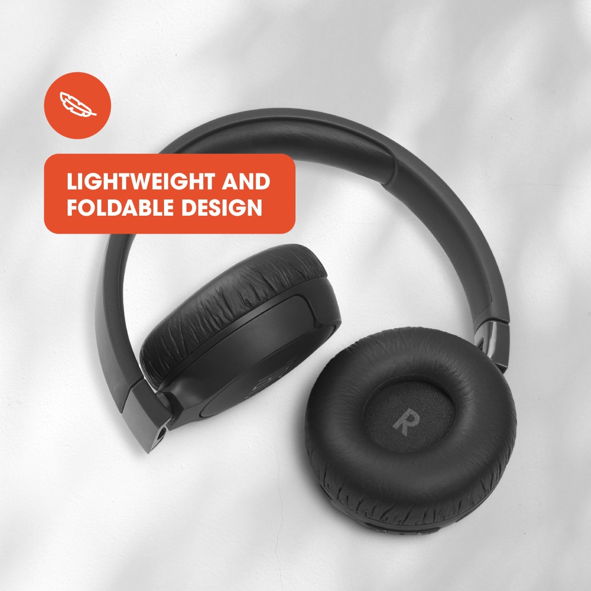 JBL Tune 660NC with 55 Hours of Battery Life and Active Noise Cancelling Bluetooth Headset Black On the Ear