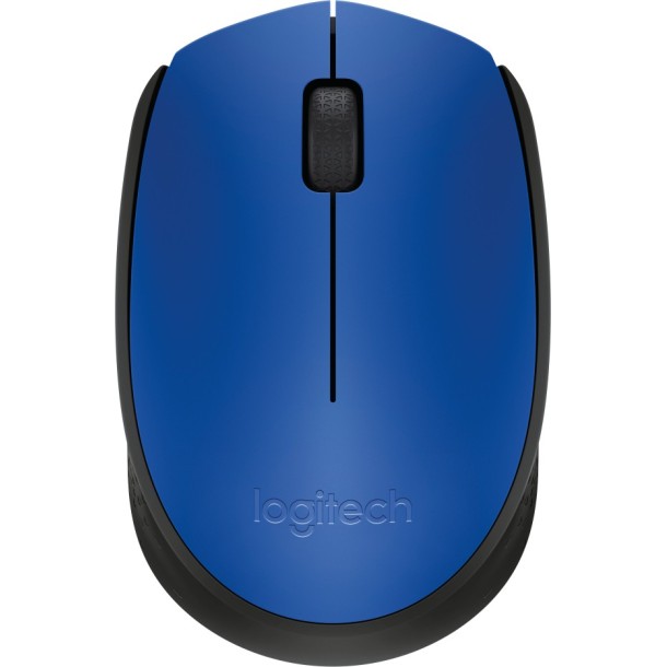 Logitech M171 Optical Tracking, Ambidextrous Wireless Optical Mouse (2.4GHz Wireless, Black, Blue) Logitech M171 Optical Tracking, Ambidextrous Wireless Optical Mouse (2.4GHz Wireless, Black, Blue)