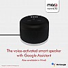 MarQ Smart Home Speaker with Google Assistant with Google Assistant Smart Speaker Black