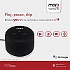 MarQ Smart Home Speaker with Google Assistant with Google Assistant Smart Speaker Black