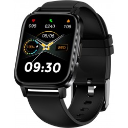  Maxima Max Pro X5 Smartwatch (Black Strap, Free Size)