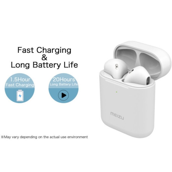 Meizu Buds Bluetooth Headset (White, True Wireless) Meizu Buds Bluetooth Headset (White, True Wireless)