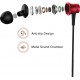 Mi Basic Wired Headset with Mic (Red, In the Ear)