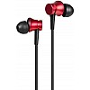 Mi Basic Wired Headset with Mic (Red, In the Ear)