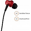 Mi Basic Wired Headset with Mic (Red, In the Ear)