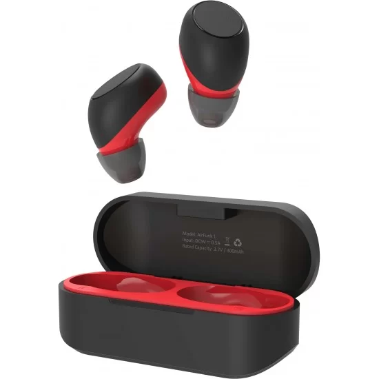 Micromax AirFunk 1 Bluetooth Headset  (Black, True Wireless)