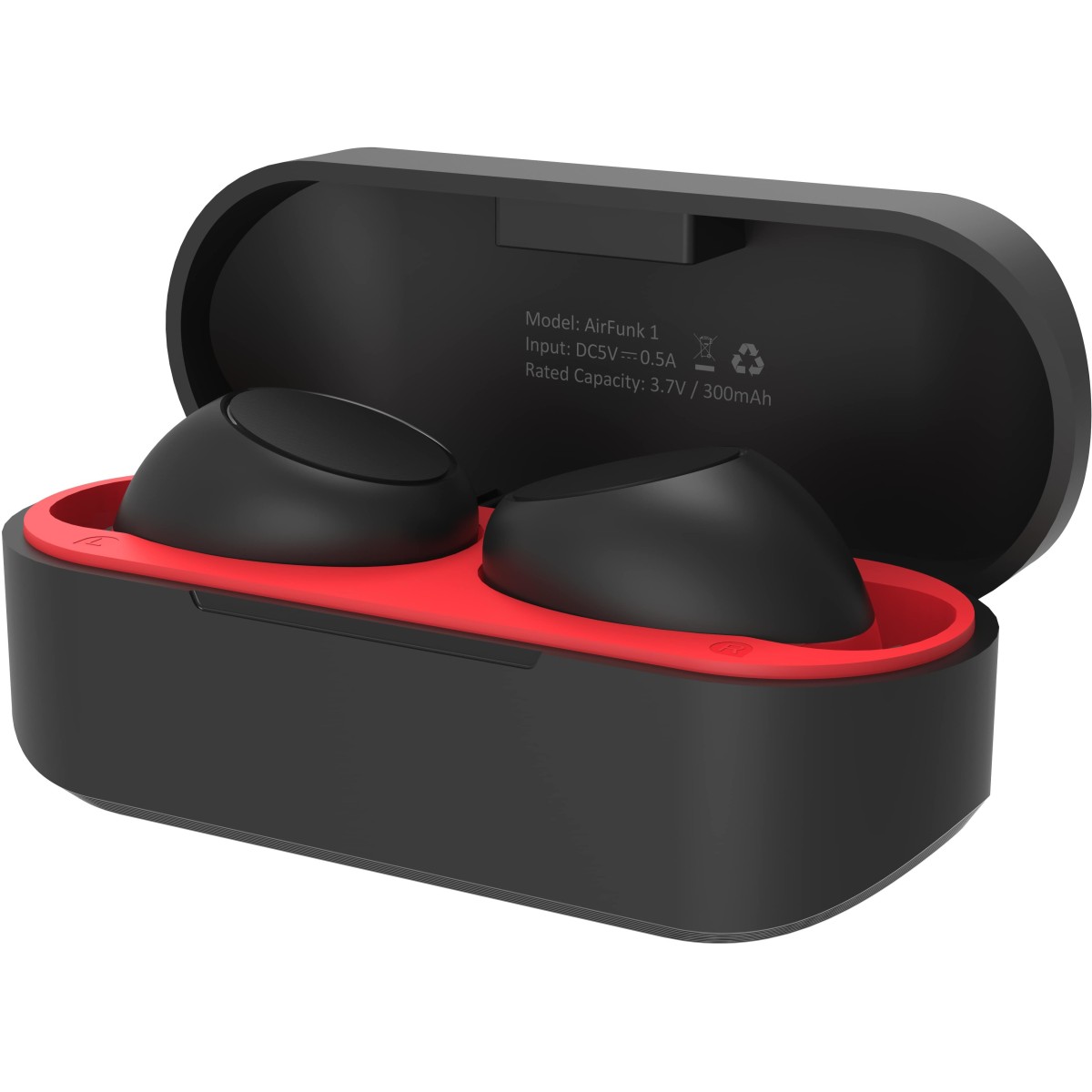 Micromax AirFunk 1 Bluetooth Headset  (Black, True Wireless)